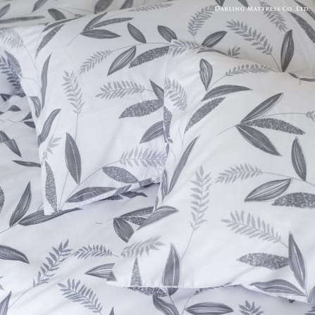 ชุดผ้าปูผ้านวม 3.5 ฟุต DARLING MATTRESS รุ่นลายดอกไม้ ลายลีฟ_5